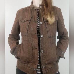Vintage Brown Jean Jacket!